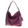 CHARRO Włoska Marka Torebka Damska Worek Listonoszka na Ramię CH5578100 Purple