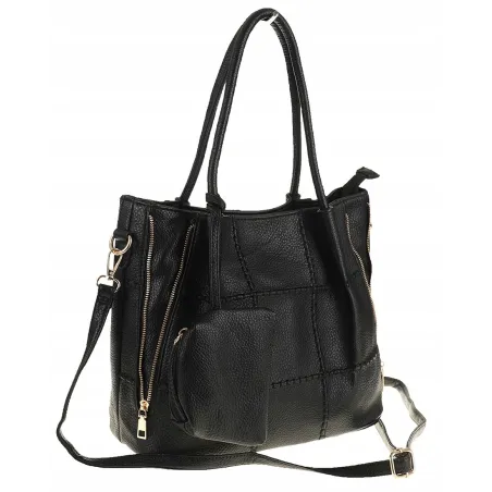 The Grace bags Torebka Damska Listonoszka na Ramię LH2504 Black