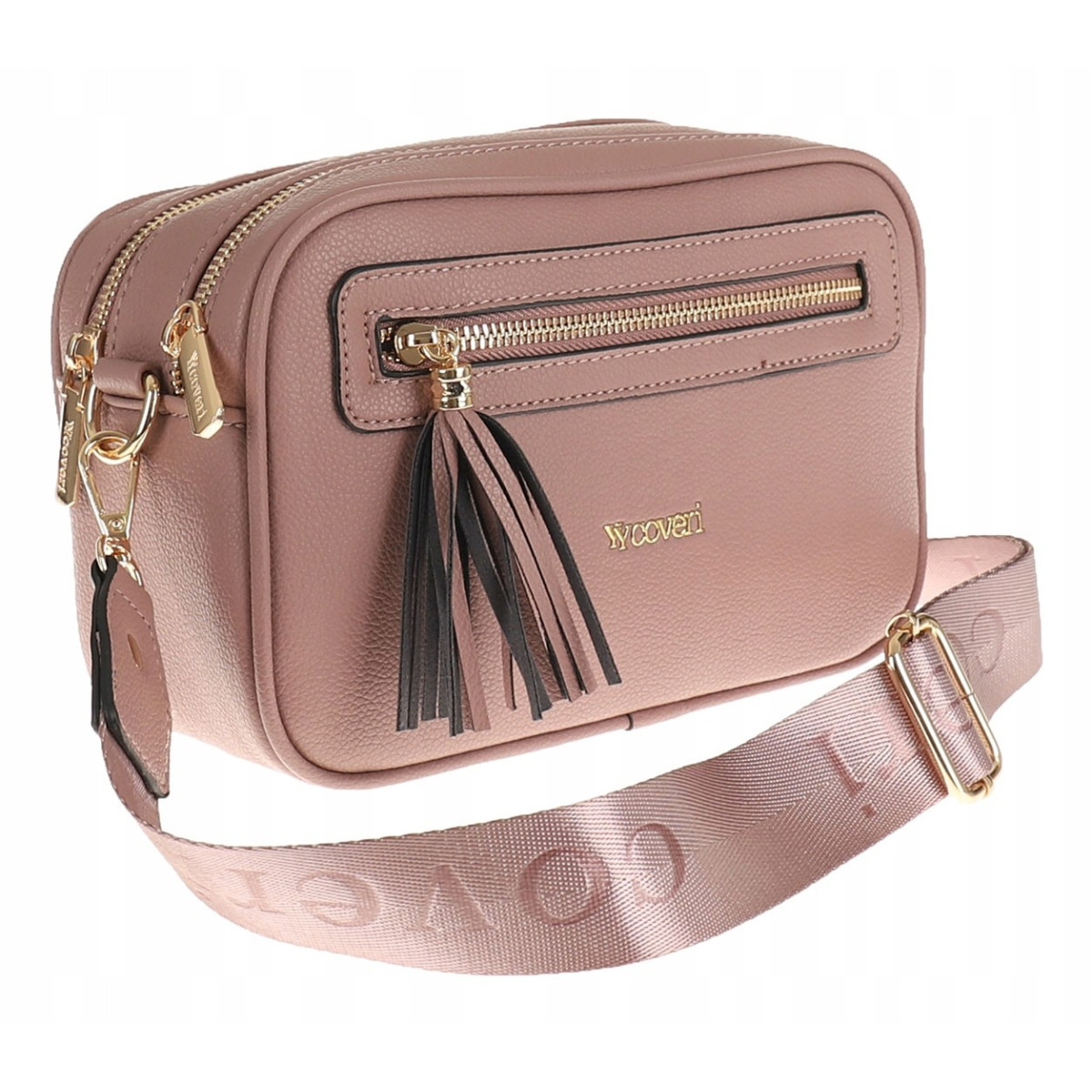 YYcoveri Włoska Marka Torebka Damska listonoszka CYFUG1161 Pink