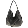 Torebka Damska Shopper Modna Duża Listonoszka Worek na Ramię LH2503 Szara