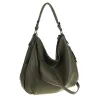 Torebka Damska Shopper Modna Duża Listonoszka Worek na Ramię LH2503 Zielona