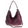 Torebka Damska Shopper Duża Listonoszka Worek na Ramię LH2503 Fioletowa
