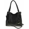 CHARRO Włoska Marka Torebka Damska Teczka Listonoszka na Ramię CH667811 Czarna