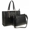 Torebka damska teczka A4 pojemna listonoszka 2w1 duża modna PB92521 Czarna