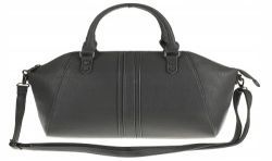Damska klasyczna torebka kuferek teczka listonoszka LX20235 Grey