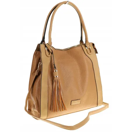 CHARRO Włoska Marka Torebka Damska Elegancka Listonoszka na Ramię CH66786 Apricot