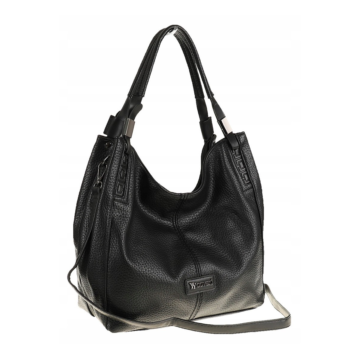 YYcoveri Torebka Damska Modna Listonoszka Worek na Ramię CWHS0581 Black