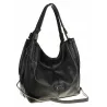 YYcoveri Torebka Damska Modna Listonoszka Worek na Ramię CWHS0581 Black