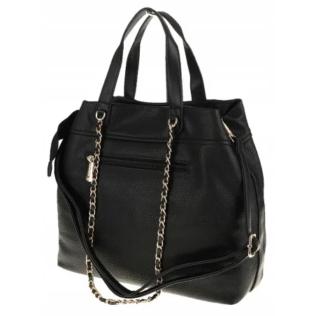 CHARRO Włoska Marka Torebka Damska Elegancka Worek Listonoszka Kuferek CH855622 Black