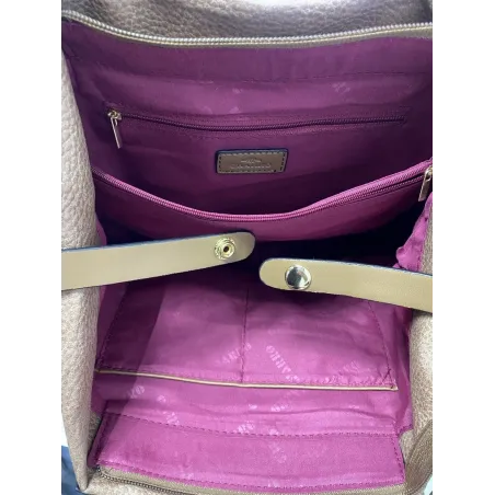 CHARRO Włoska Marka Torebka Damska Elegancka Worek Listonoszka Kuferek CH855622 Black