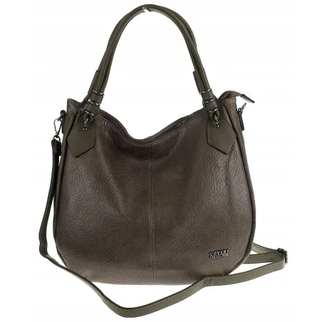 Coveri Collection Włoska Marka  Torebka Damska Listonoszka Worek CC6311 Green