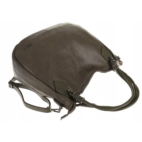 Coveri Collection Włoska Marka  Torebka Damska Listonoszka Worek CC6311 Green