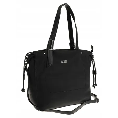 Coveri Collection Włoska Marka Torebka Listonoszka shopper bag CC52603 Black