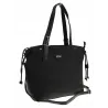 Coveri Collection Włoska Marka Torebka Listonoszka shopper bag CC52603 Black
