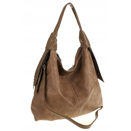 The Grace bags Torebka Damska Worek Modna Listonoszka LH2554 Beżowa