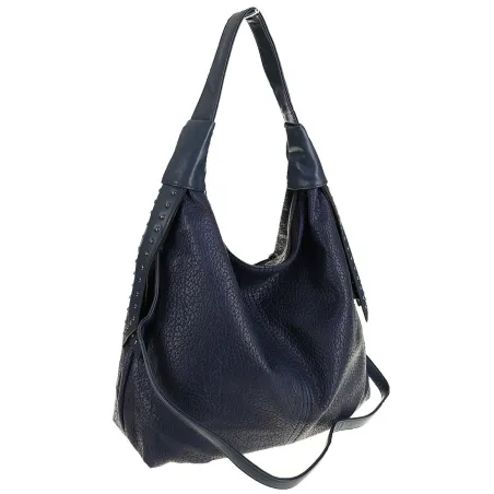 The Grace bags Torebka Damska Worek Modna Listonoszka na Ramię LH2554 Granatowa