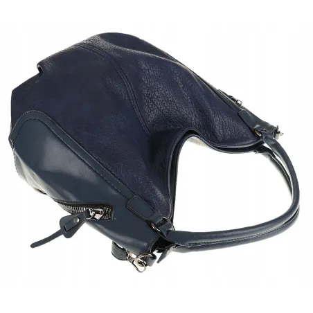 The Grace bags Torebka Damska Shoper Worek na Ramię LH2550 Blue