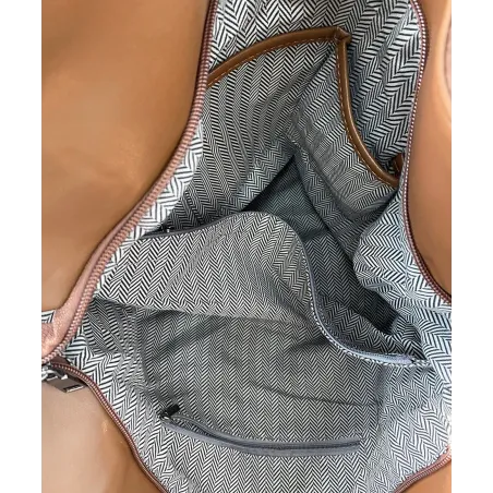 The Grace bags Torebka Damska Shoper Worek na Ramię LH2550 Blue