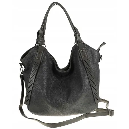 The Grace bags Torebka Damska Shoper Worek na Ramię LH2553 Grey