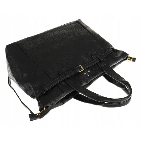 Regina Schrecker Włoska Marka Torebka Damska Shopper Listonoszka RE4257 Black