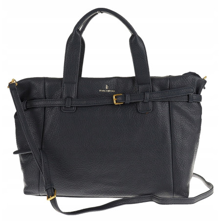 Regina Schrecker Włoska Marka Torebka Damska Shopper Listonoszka RE4257 Blue