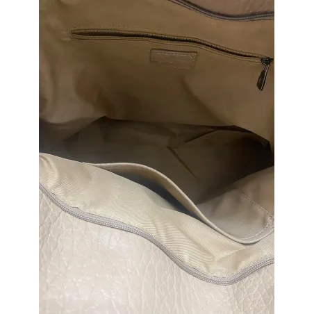 Regina Schrecker Włoska Marka Torebka Damska Shopper Listonoszka RS4416 Taupe