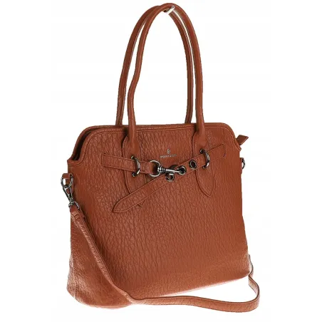 Regina Schrecker Włoska Marka Torebka Damska Shopper Listonoszka RS4416 Brown