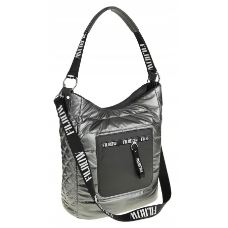 Torebka Damska Worek Listonoszka na Ramę Listonoszka Miejska GD631 Szara