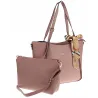 CHARRO Włoska Marka Torebka Damska Worek Listonoszka na Ramię CH1362551 Pink