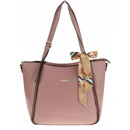 CHARRO Włoska Marka Torebka Damska Worek Listonoszka na Ramię CH1362551 Pink