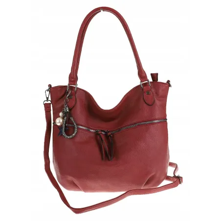 The Grace bags Torebka Listonoszka Worek na Ramię 2169 Wine