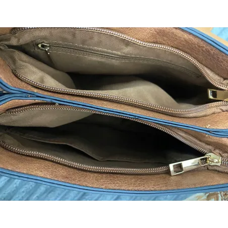 CHARRO Włoska Marka Torebka Damska Kuferek Listonoszka na Ramię 23026 Black