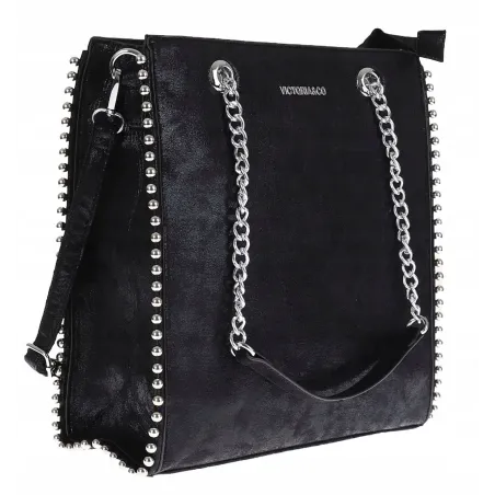 Torebka Damska Kuferek Listonoszka Miejska Shoper na Ramię d52811 Black