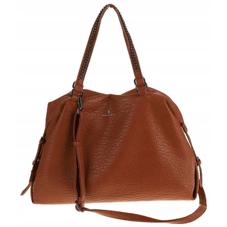 Regina Schrecker Włoska Marka Torebka Kuferek Listonoszka Shopper RS4417 Brown