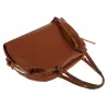 Regina Schrecker Włoska Marka Torebka Kuferek Listonoszka Shopper RS4417 Brown