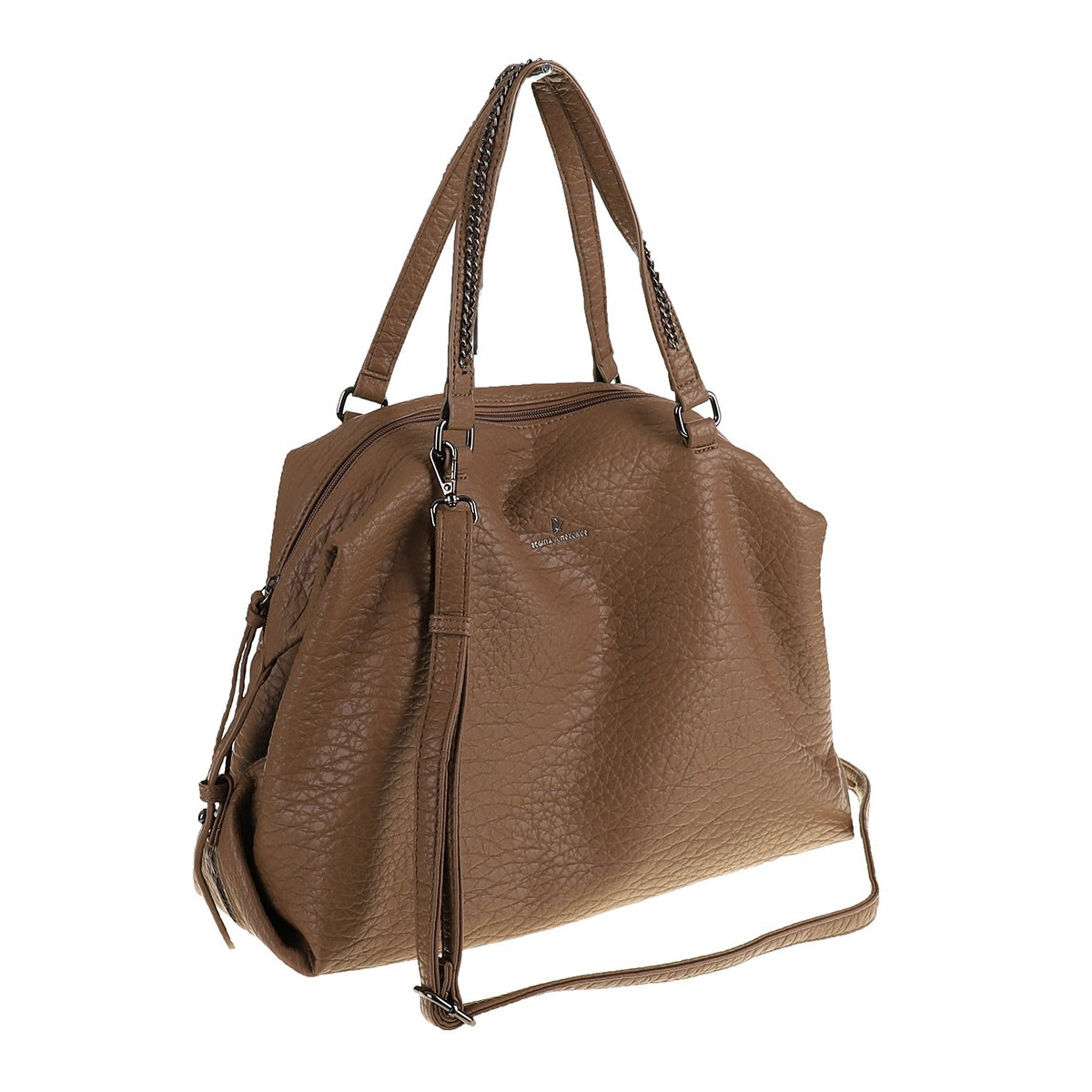 Regina Schrecker Włoska Marka Torebka Kuferek Listonoszka Shopper RS4417 Kha