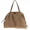 Regina Schrecker Włoska Marka Torebka Kuferek Listonoszka Shopper RS4417 Taupe