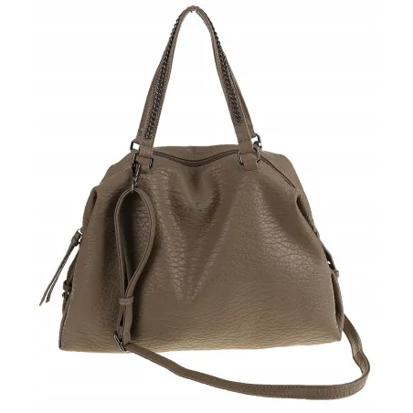 Regina Schrecker Włoska Marka Torebka Kuferek Listonoszka Shopper RS4417 Grey