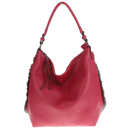 The Grace bags Torebka Listonoszka Worek na Ramię LH2355 Rose Red
