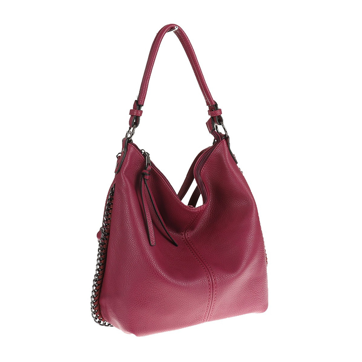 The Grace bags Torebka Listonoszka Worek na Ramię LH2355 Purple Red