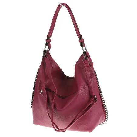The Grace bags Torebka Listonoszka Worek na Ramię LH2355 Purple Red