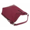 The Grace bags Torebka Listonoszka Worek na Ramię LH2355 Purple Red