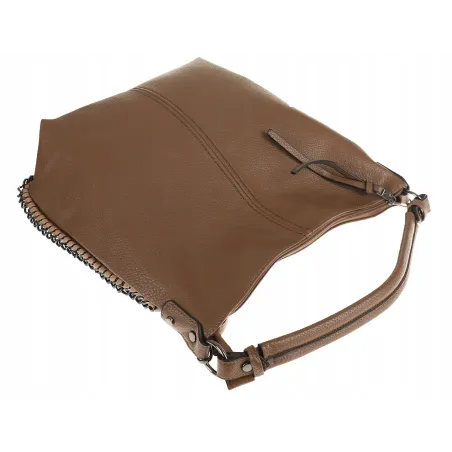 The Grace bags Torebka Listonoszka Worek na Ramię LH2355 Earthy