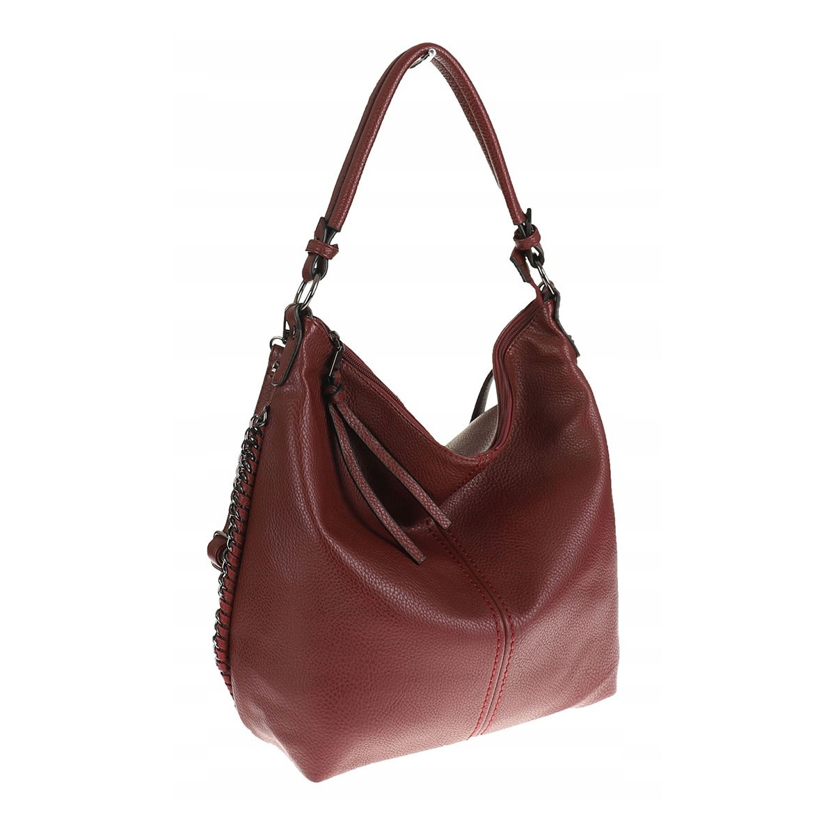 The Grace bags Torebka Listonoszka Worek na Ramię LH2355 Red