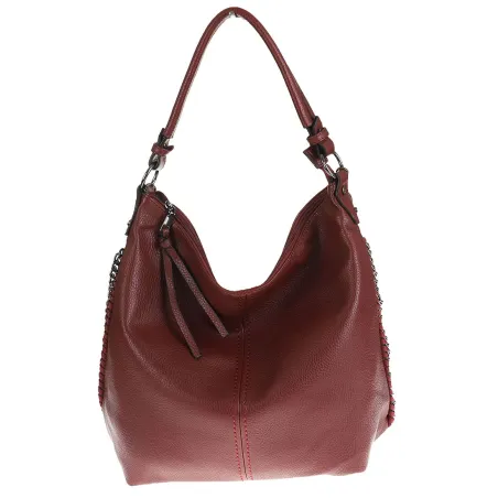 The Grace bags Torebka Listonoszka Worek na Ramię LH2355 Red