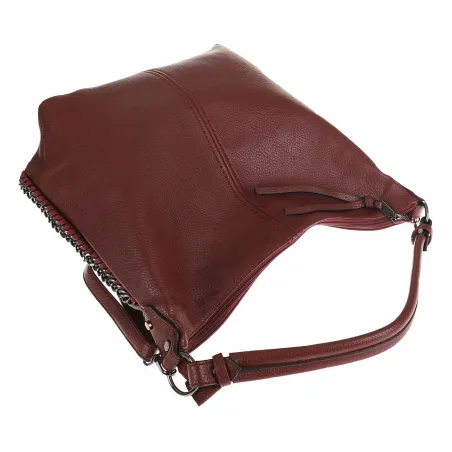 The Grace bags Torebka Listonoszka Worek na Ramię LH2355 Red