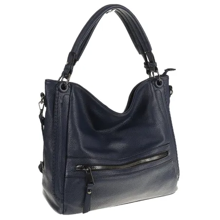 The Grace bags Torebka Listonoszka Worek na Ramię LH2321 Blue