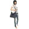 The Grace bags Torebka Listonoszka Worek na Ramię LH2321 Blue