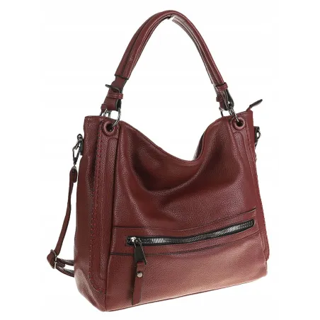 The Grace bags Torebka Listonoszka Worek na Ramię LH2321 Red