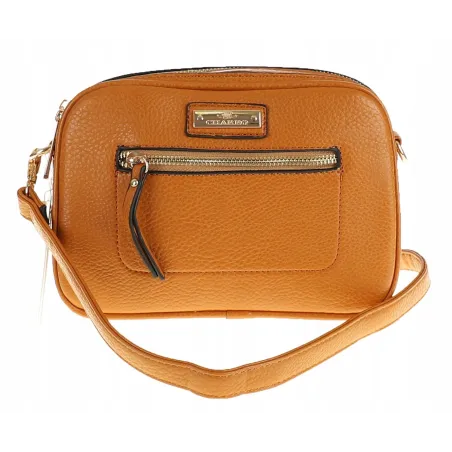 CHARRO Włoska Marka Torebka Damska Kuferek Listonoszka CH96689 Yellow